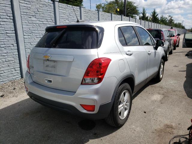 Photo 4 from auction – 2019 CHEVROLET TRAX LS with VIN 3GNCJKSBXKL191119