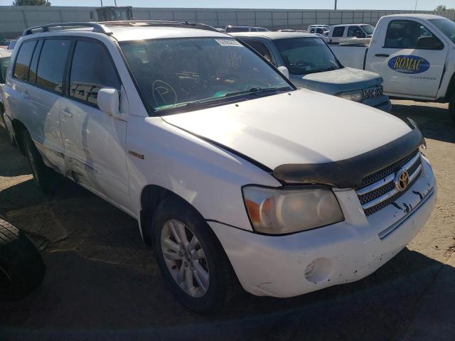 TOYOTA HIGHLANDER 2006 with VIN JTEEW21A560024306 - Photo from auction