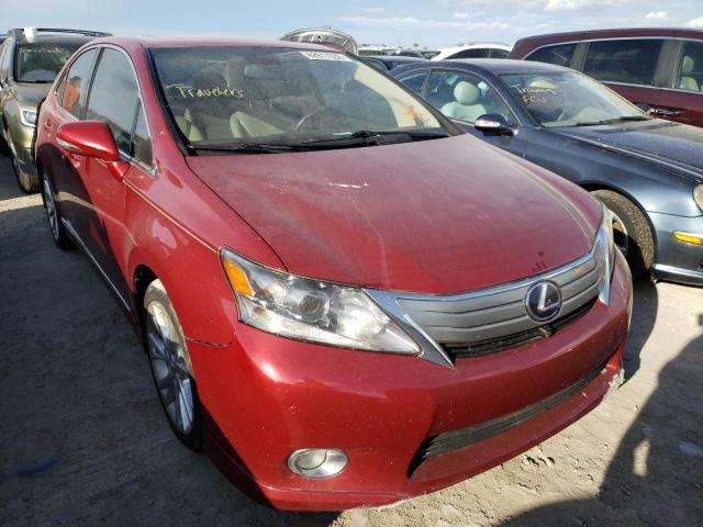 LEXUS HS 250H 2010 with VIN JTHBB1BA9A2020332 - Photo from auction