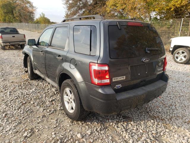 Photo 3 from auction – 2009 FORD ESCAPE HYB with VIN 1FMCU49359KA60570
