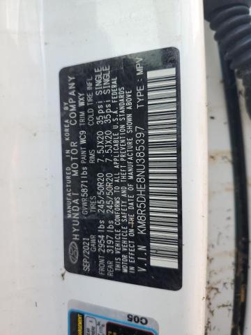 Photo 10 from auction – 2022 HYUNDAI PALISADE L with VIN KM8R5DHE8NU385397