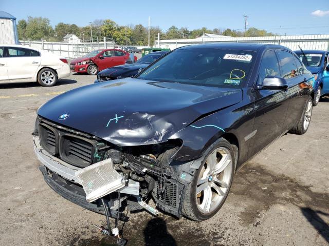 Photo 2 from auction – 2014 BMW 750 LI with VIN WBAYE8C50ED135583