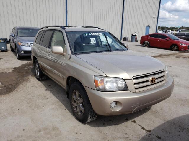 TOYOTA HIGHLANDER 2004 with VIN JTEGP21A340039941 - Photo from auction
