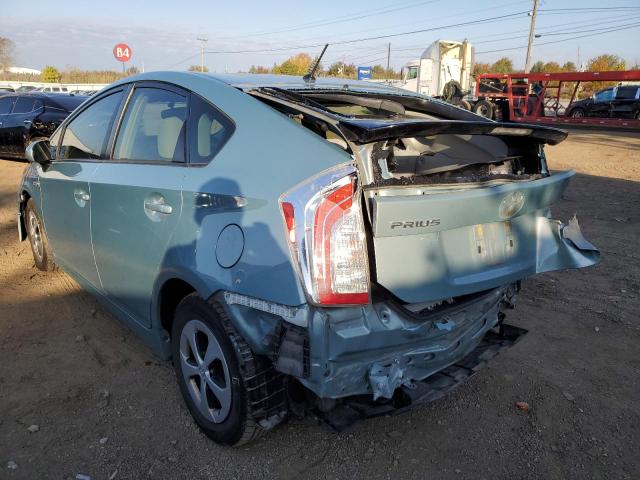 Photo 3 from auction – 2015 TOYOTA PRIUS with VIN JTDKN3DU0F1959314