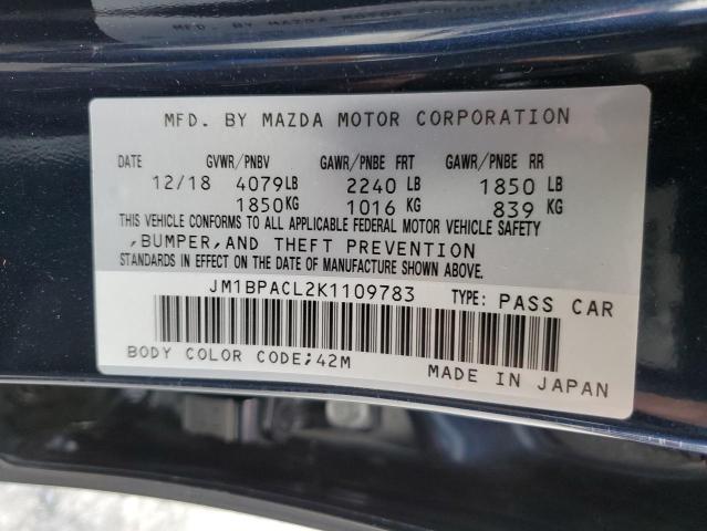 Photo 10 from auction – 2019 MAZDA 3 PREFERRE with VIN JM1BPACL2K1109783