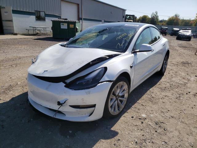 Photo 2 from auction – 2022 TESLA MODEL 3 with VIN 5YJ3E1EA6NF289075
