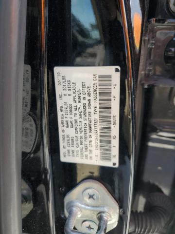 Photo 10 from auction – 2010 HONDA ACCORD LXP with VIN 1HGCP2F49AA177321