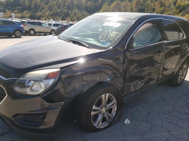 Photo 9 from auction – 2016 CHEVROLET EQUINOX LS with VIN 2GNFLEEK7G6131282