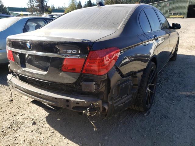 Photo 4 from auction – 2009 BMW 750 I with VIN WBAKA835X9CY33759