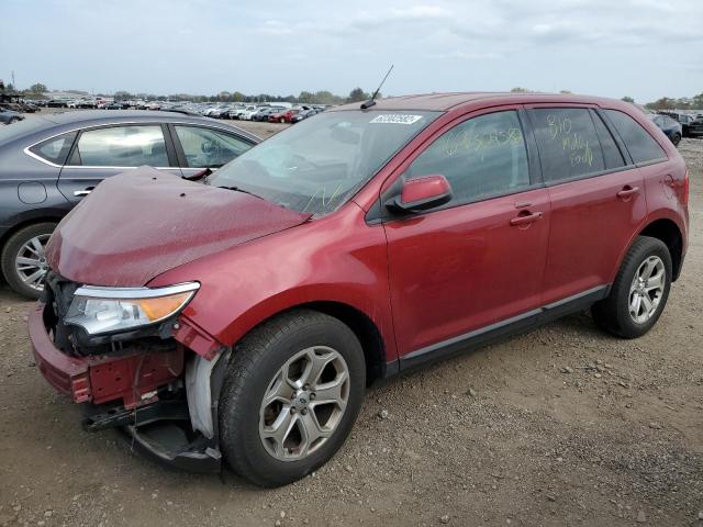 FORD EDGE SEL 2013 with VIN 2FMDK3JC8DBC84113 - Photo from auction