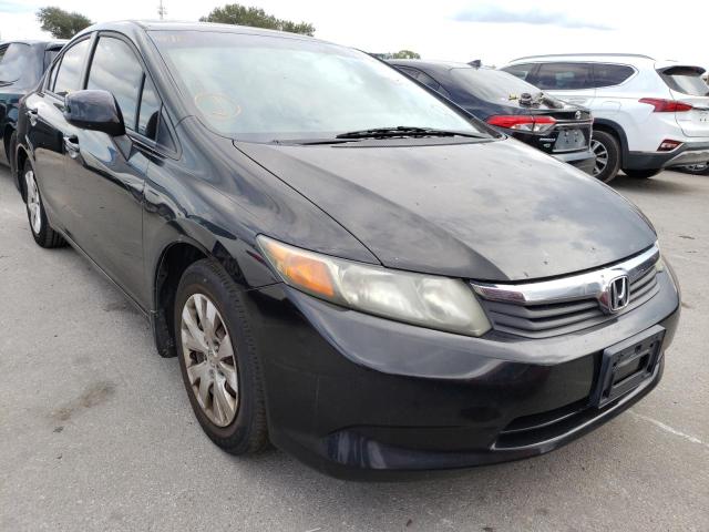 HONDA CIVIC LX 2012 with VIN 19XFB2F52CE031426 - Photo from auction
