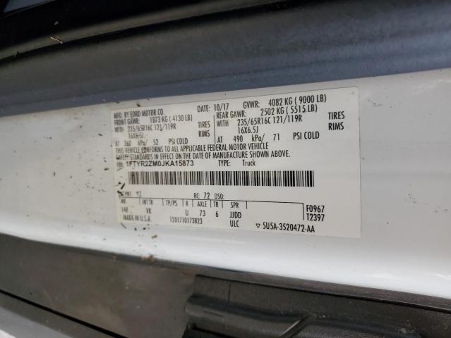 Photo 10 from auction – 2018 FORD TRANSIT T- with VIN 1FTYR2ZM0JKA15873
