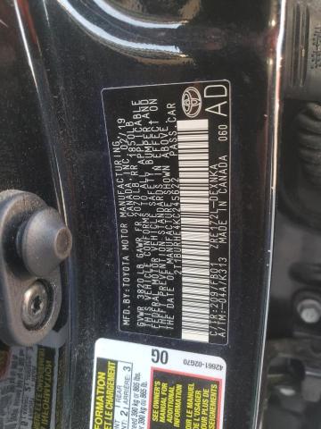 Photo 10 from auction – 2019 TOYOTA COROLLA L with VIN 2T1BURHE4KC245622