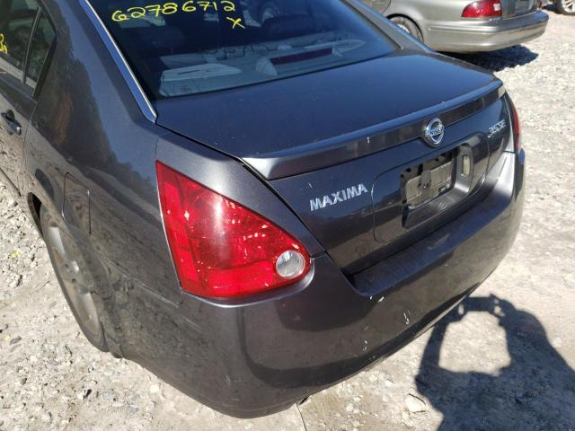 Photo 9 from auction – 2006 NISSAN MAXIMA SE with VIN 1N4BA41E46C823549