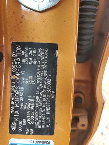 Photo 10 from auction – 2011 KIA SOUL with VIN KNDJT2A25B7209316