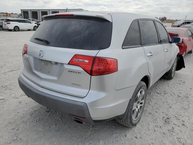 Photo 4 from auction – 2009 ACURA MDX TECHNO with VIN 2HNYD28429H508998
