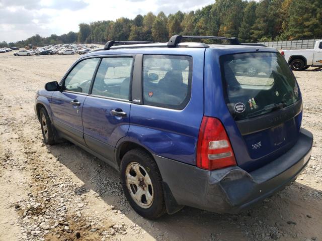 Photo 3 from auction – 2003 SUBARU FORESTER 2 with VIN JF1SG63633H707502