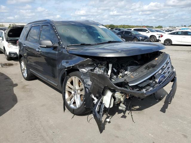FORD EXPLORER L 2017 with VIN 1FM5K7F8XHGE27402 - Photo from auction