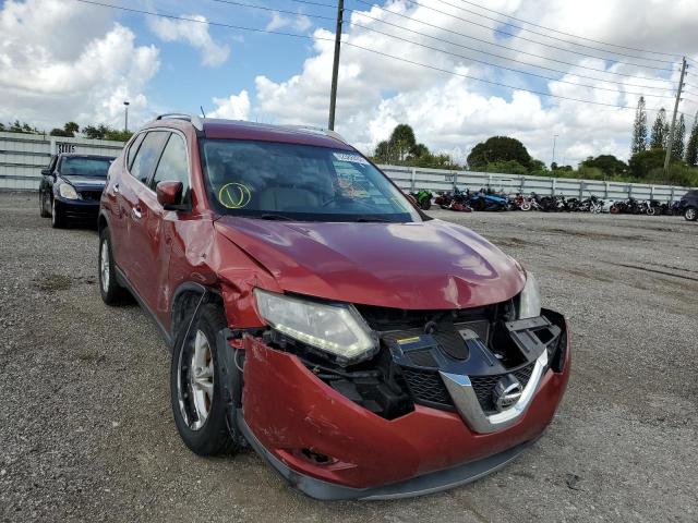 NISSAN ROGUE S 2016 with VIN KNMAT2MT8GP668593 - Photo from auction