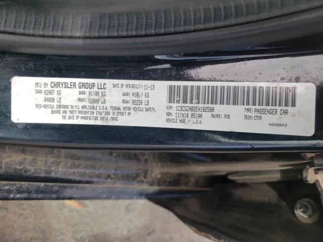 Photo 10 from auction – 2014 DODGE AVENGER SE with VIN 1C3CDZAB2EN182580