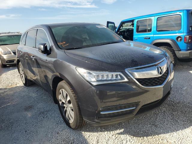 ACURA MDX TECHNO 2016 with VIN 5FRYD3H48GB018692 - Photo from auction