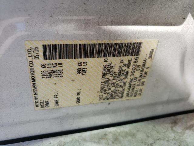 Photo 10 from auction – 2017 NISSAN MAXIMA 3.5 with VIN 1N4AA6AP0HC360286