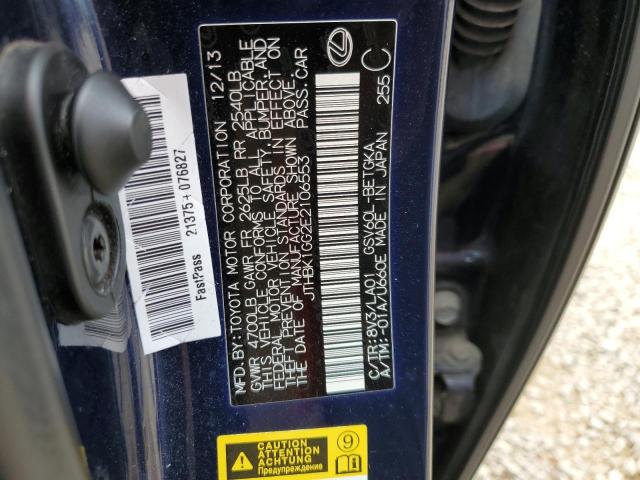 Photo 10 from auction – 2014 LEXUS ES 350 with VIN JTHBK1GG2E2106553