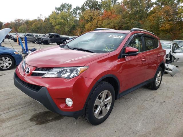 Photo 2 from auction – 2014 TOYOTA RAV4 XLE with VIN 2T3RFREV2EW150659