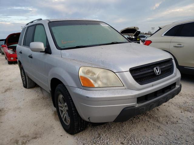 HONDA PILOT EXL 2004 with VIN 2HKYF18594H507138 - Photo from auction