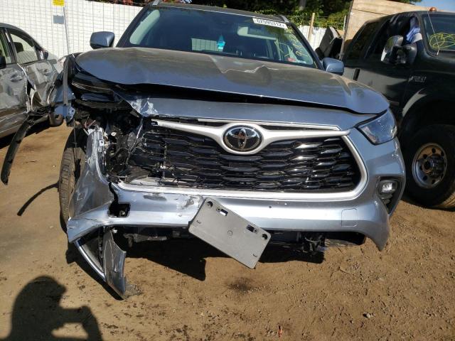 Photo 9 from auction – 2022 TOYOTA HIGHLANDER with VIN 5TDGZRBH1NS210977