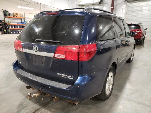Photo 4 from auction – 2004 TOYOTA SIENNA XLE with VIN 5TDBA22C24S009343