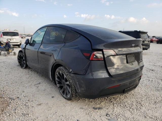 Photo 3 from auction – 2021 TESLA MODEL Y with VIN 5YJYGDEEXMF192397