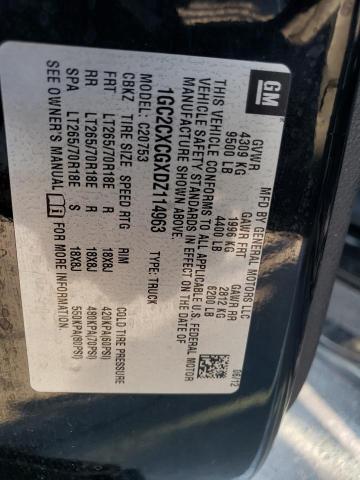 Photo 10 from auction – 2013 CHEVROLET SILVERADO with VIN 1GC2CXCGXDZ114963