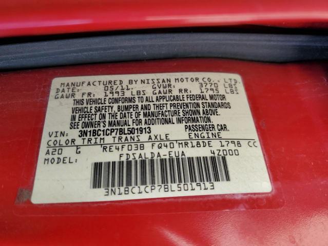 Photo 10 from auction – 2011 NISSAN VERSA S with VIN 3N1BC1CP7BL501913