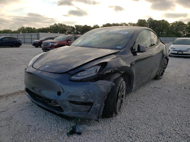 Photo 2 from auction – 2021 TESLA MODEL Y with VIN 5YJYGDEEXMF192397