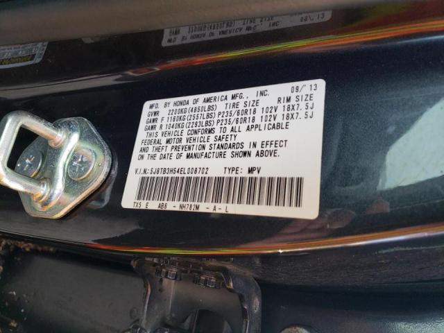 Photo 10 from auction – 2014 ACURA RDX TECHNO with VIN 5J8TB3H54EL008702
