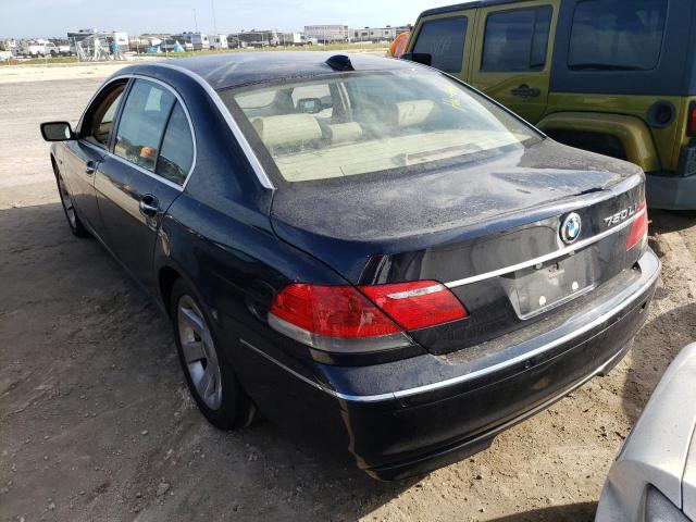 Photo 3 from auction – 2006 BMW 750 LI with VIN WBAHN83516DT32005