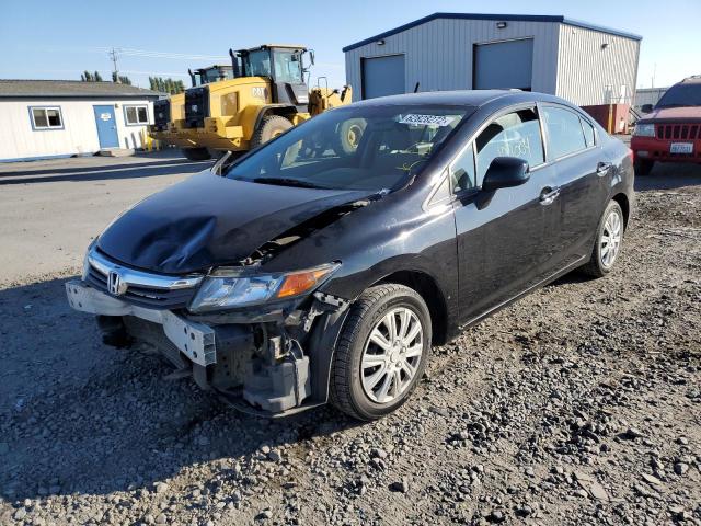 Photo 2 from auction – 2012 HONDA CIVIC LX with VIN 2HGFB2F58CH602441
