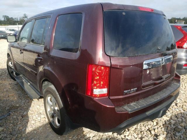 Photo 3 from auction – 2012 HONDA PILOT EX with VIN 5FNYF3H46CB012573