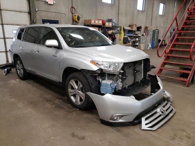 TOYOTA HIGHLANDER 2013 with VIN 5TDDK3EH2DS192262 - Photo from auction