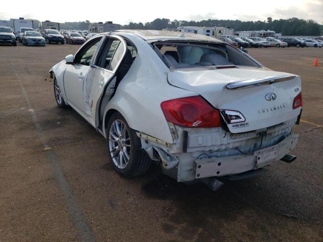 Photo 3 from auction – 2009 INFINITI G37 BASE with VIN JNKCV61E89M011005