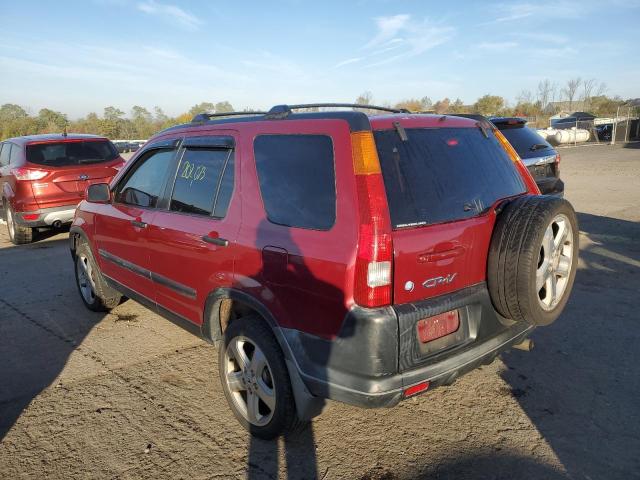 Photo 3 from auction – 2002 HONDA CR-V EX with VIN JHLRD78882C066346