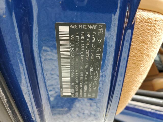 Photo 10 from auction – 2011 PORSCHE 911 CARRER with VIN WP0CB2A99BS754795