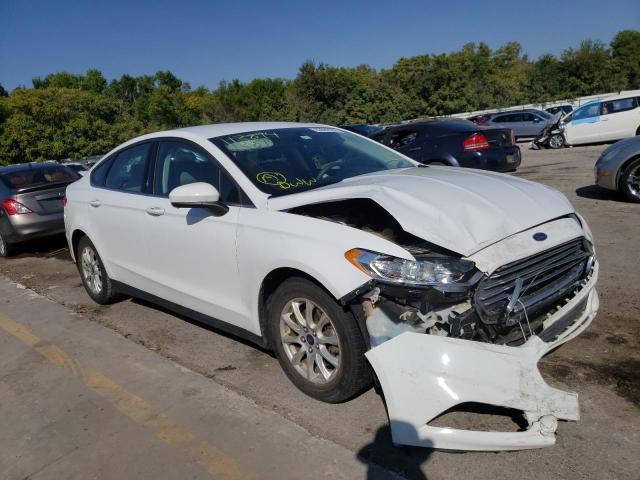 FORD FUSION S 2016 with VIN 3FA6P0G74GR113894 - Photo from auction