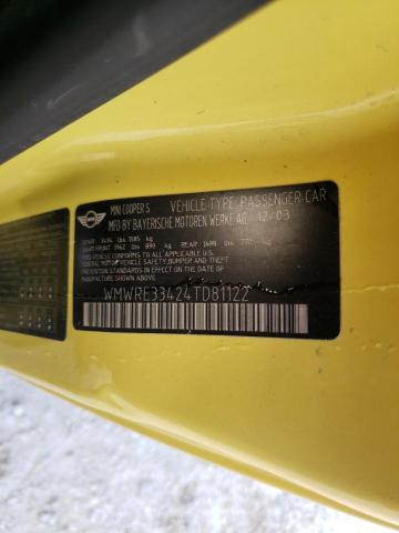 Photo 10 from auction – 2004 MINI COOPER S with VIN WMWRE33424TD81122