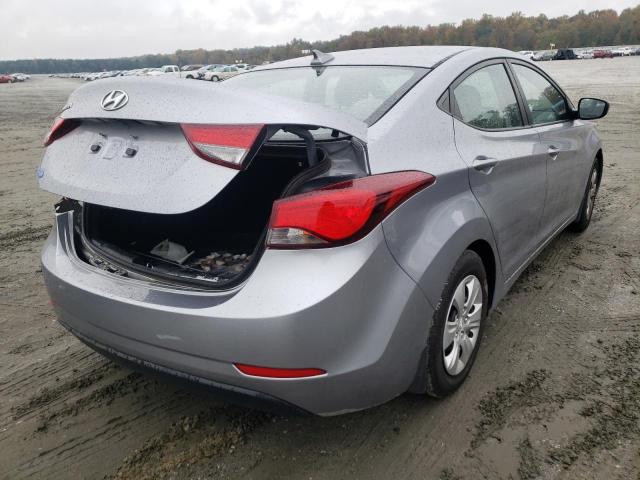 Photo 4 from auction – 2016 HYUNDAI ELANTRA SE with VIN 5NPDH4AE5GH727403