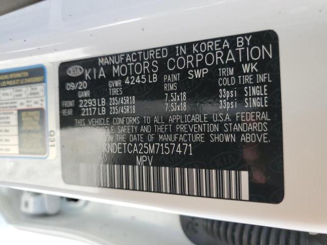 Photo 10 from auction – 2021 KIA SELTOS SX with VIN KNDETCA25M7157471
