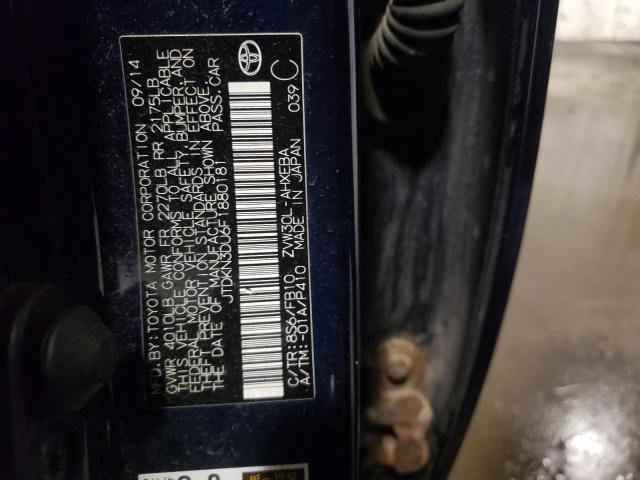 Photo 10 from auction – 2015 TOYOTA PRIUS with VIN JTDKN3DU6F1880181