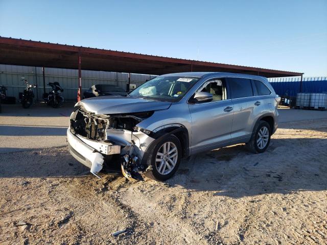 Photo 2 from auction – 2015 TOYOTA HIGHLANDER with VIN 5TDZARFH4FS016570