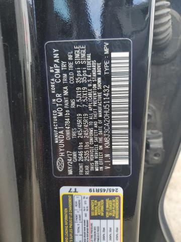 Photo 10 from auction – 2017 HYUNDAI TUCSON LIM with VIN KM8J3CA20HU511432